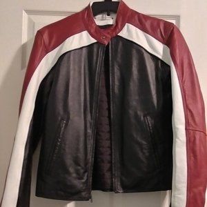 Wilsons Leather Racer/Motorcycle Jacket - New!